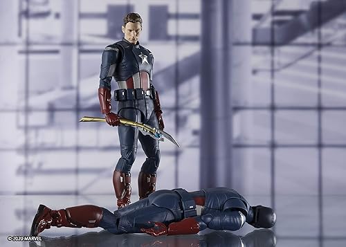 Miniatura 8 de TAMASHII NATIONS - Avengers: Endgame - Capitán América - EDICIÓN - (Avengers: Endgame), Figura de acción de Bandai Spirits S.H.Figuarts