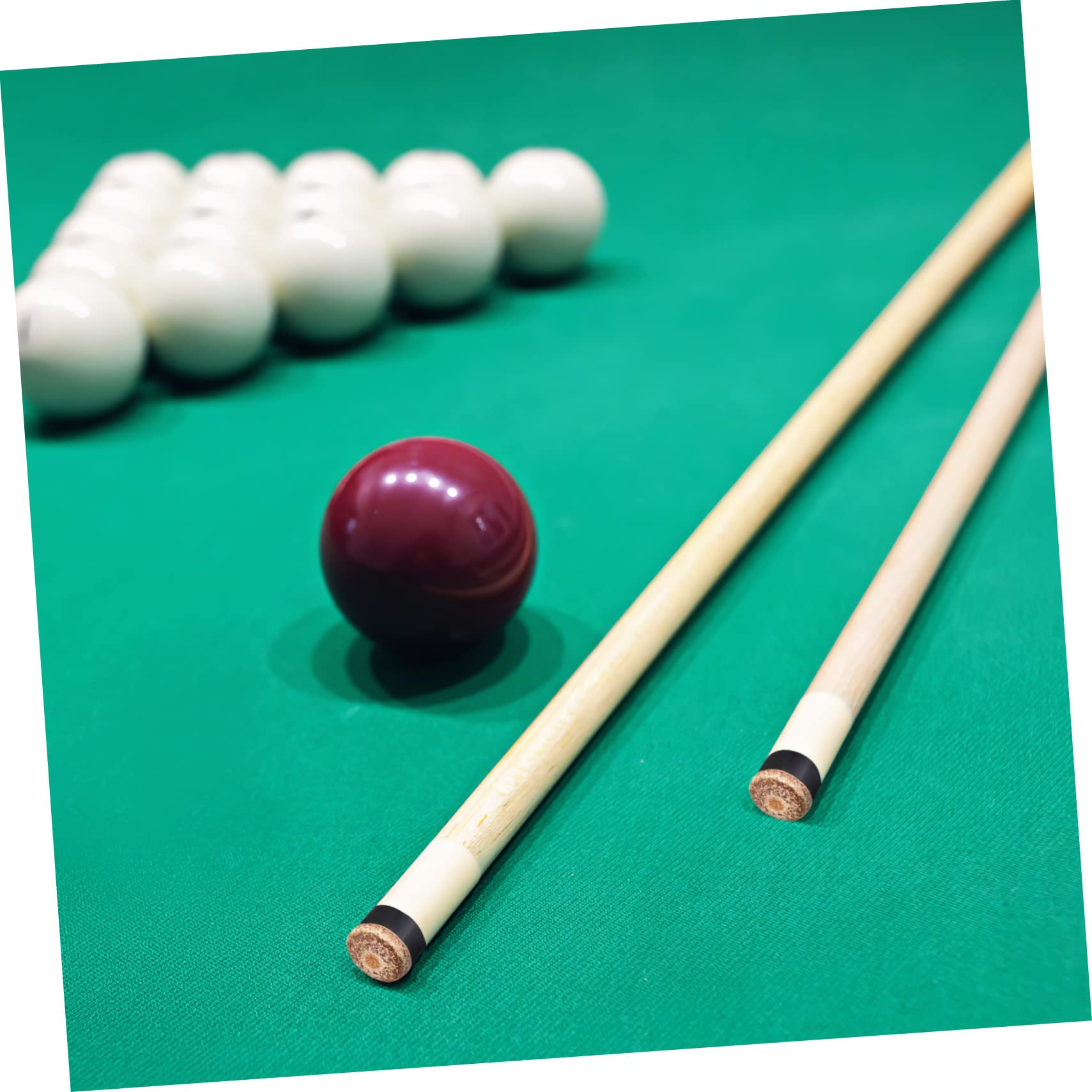 Happyyami 40Pcs Replacement Tips for Billiard Leather Tips Single Tips Easy to Install Pool Accessories for Billiards and Snooker Games