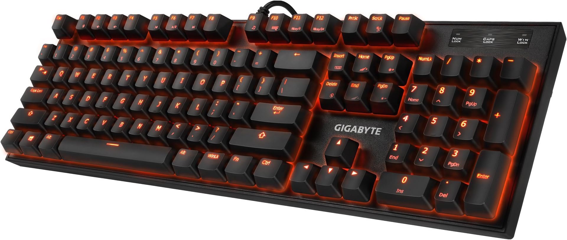 GIGABYTE K85 Mechanical, Red Switches, RGB Keyboard GK-FORCE K85