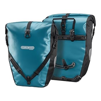 ORTLIEB　バックローラーHV　再帰反射リフレクター中古　自転車旅　通勤に ORTLIEB バックローラーHV 再帰反射リフレクター中古 自転車旅
