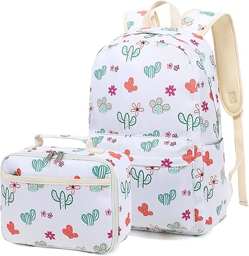 Bluboon Mochila preescolar para niños de jardín de infantes con lonchera, bolsas de libros escolares para escuela primaria