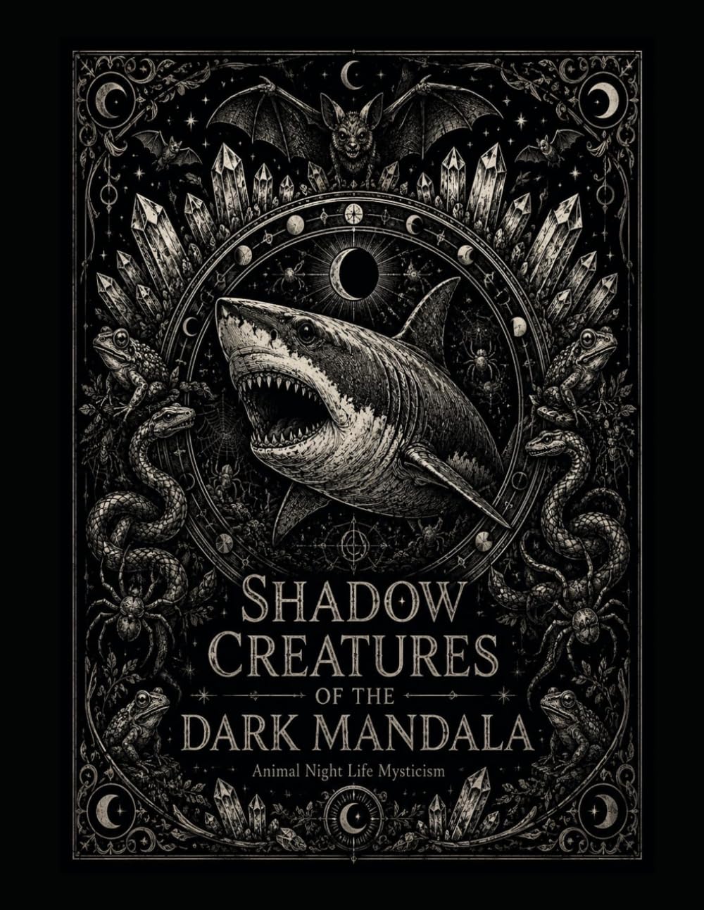 SHADOW CREATURES OF THE DARK MANDALA: Animal Night Life Mysticism