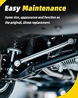 Vista 6 de TOVASTY 2 piezas eslabones de barra estabilizadora compatibles con Chevy Silverado 1500 2007-2016, Avalanche 07-13, Suburban 15-16, compatibles