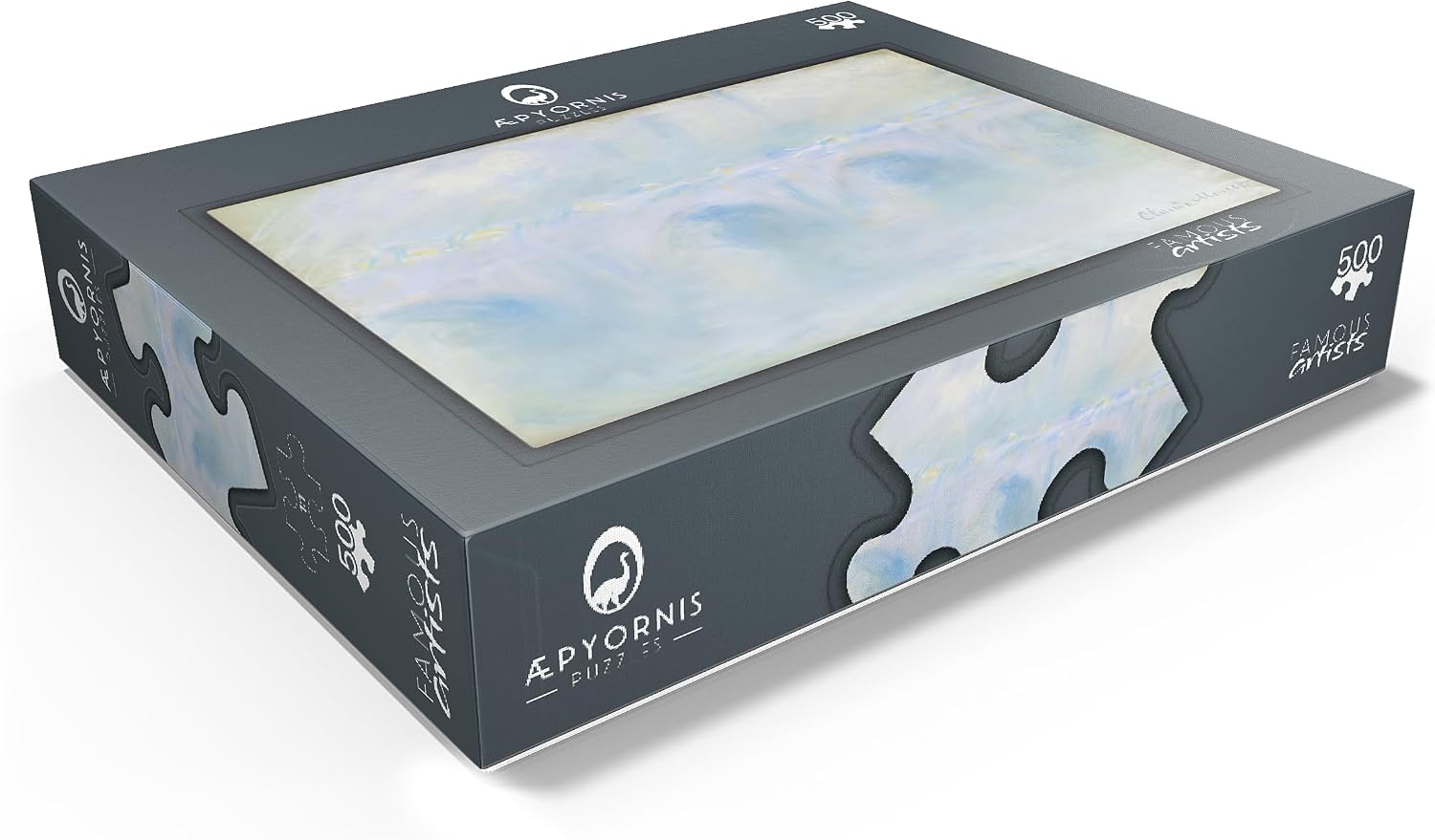 MyPuzzle Waterloo Bridge 1901 By Claude Monet - Premium 500 Piece Jigsaw Puzzle for Adults