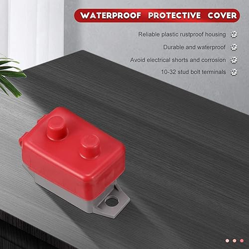 Miniatura 2 de 4 piezas DC 12V - 24V Disyuntor de reinicio automático con perno de cubierta para automoción y más (40 amperios)