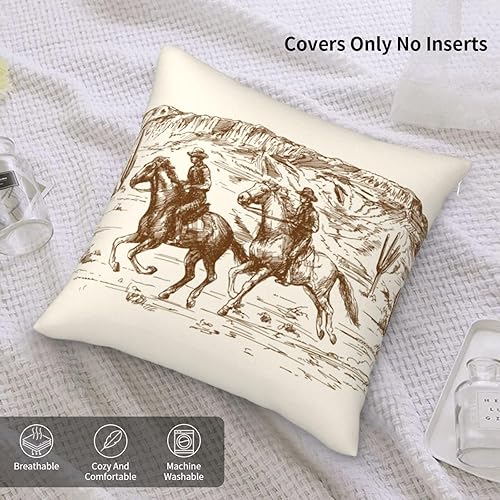 Vista 54 de Chinoiserie - Fundas de almohada azules y blancas para decoración del hogar, 18 x 18 pulgadas, funda de cojín floral para cama, sofá, 2