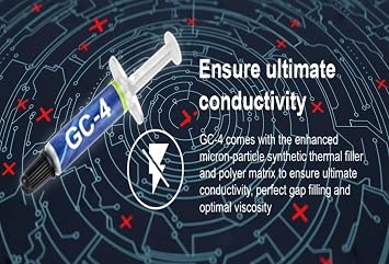 Gelid Solutions GC-4-1g Thermal Compound for Heat Sinks | Maximum Thermal Conductivity | Easy to use | Non-Corrosive