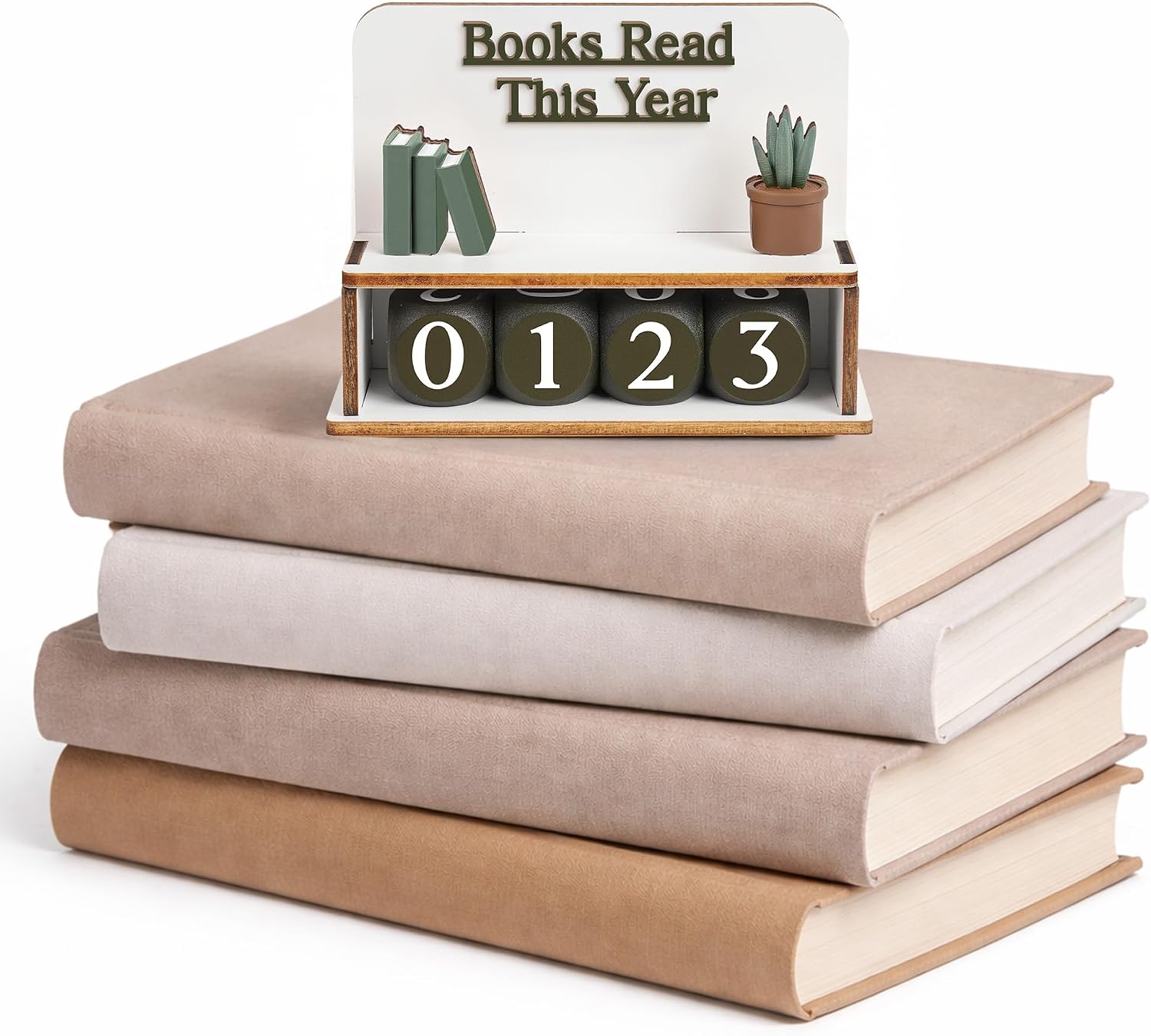 Books Read This Year Counter, Bookish Gifts For Book Lovers, Women Readers