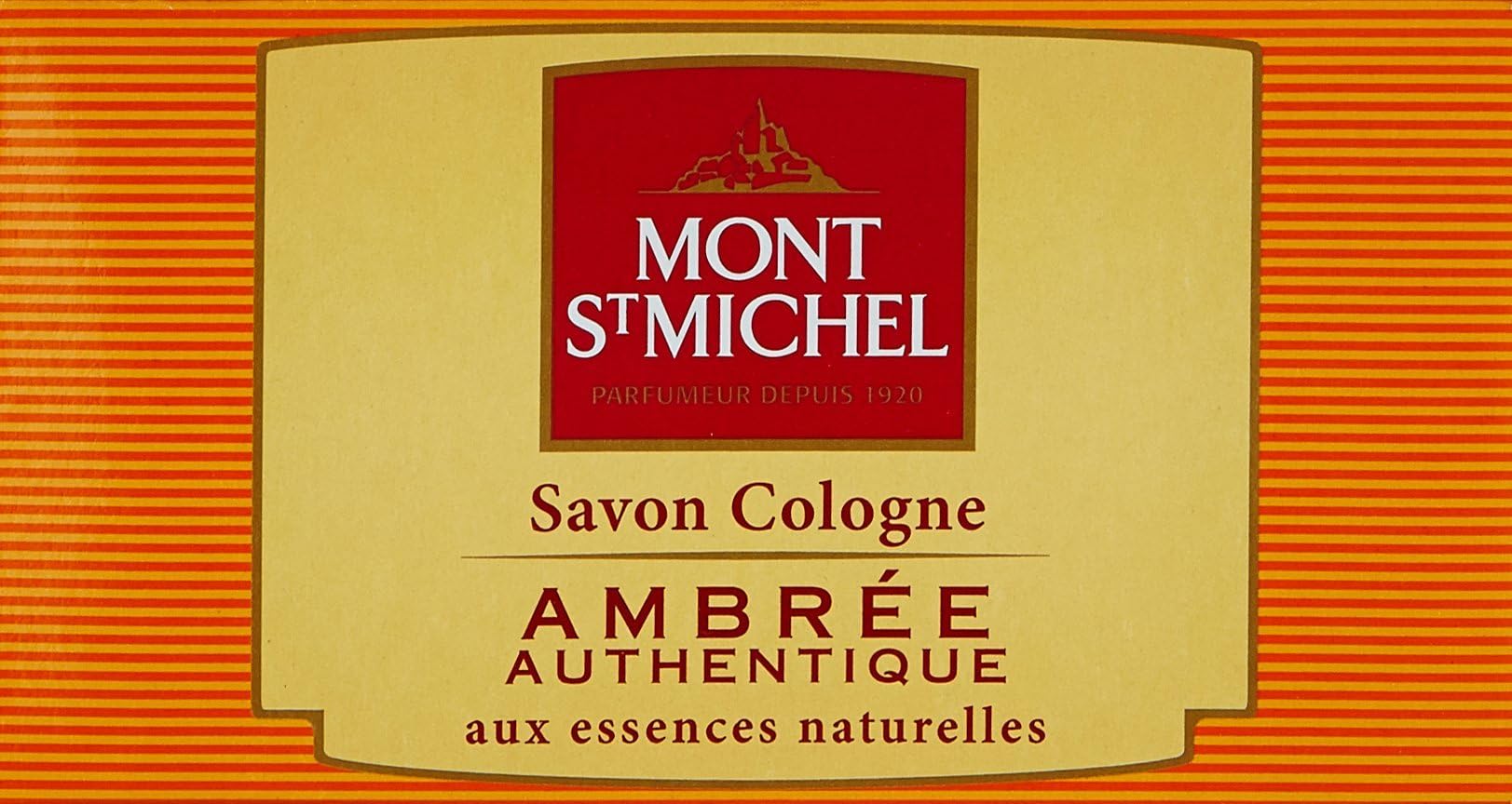 Solid Cologne Soap - Genuine Amber - 125 g