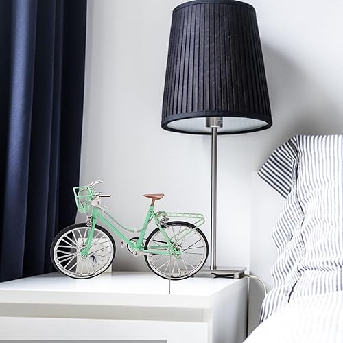 Miniatura 3 de Modelo de bicicleta de metal, mini figuras de bicicleta de dedo de escritorio, juguete en miniatura, retro, mini modelo, bicicleta, adornos de