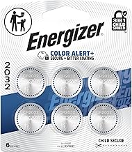 Energizer 2032 Batteries (6 Pack), 3V Lithium Coin Batteries