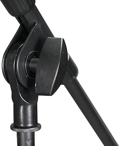 Miniatura 14 de Gator Frameworks Rok-It Series - Soporte de micrófono telescópico de metal resistente con altura ajustable de 36 a 64 pulgadas y brazo de pluma