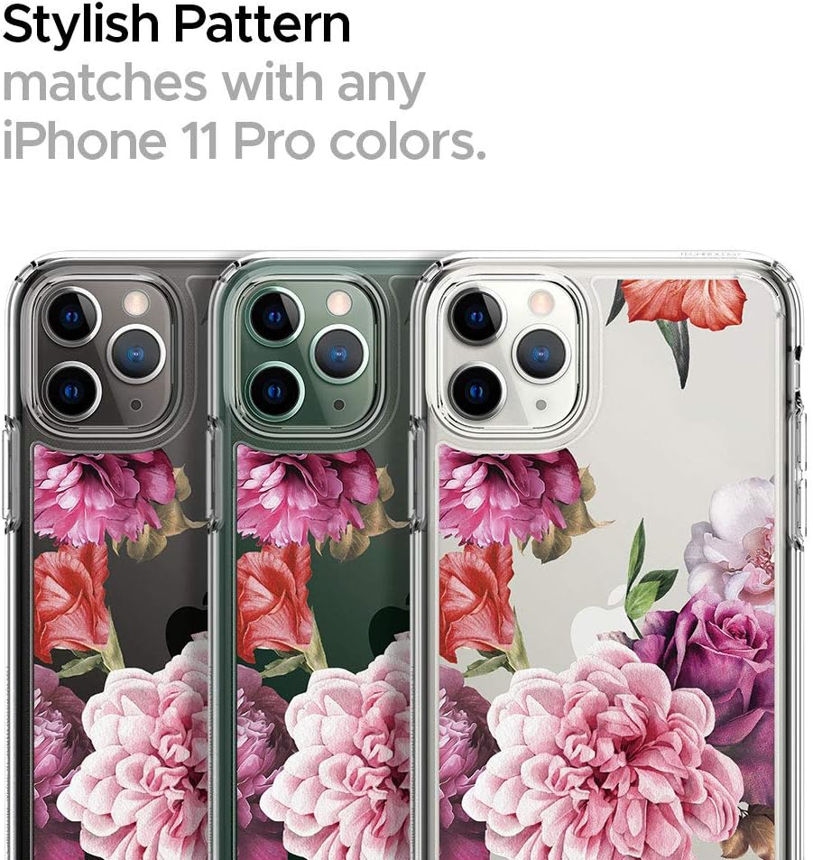 CYRILL Cecile Designed for Apple iPhone 11 Pro Case (2019) - Rose Floral