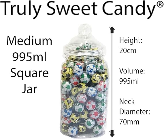 JUMBO 12 Assorted Jars 2 Scoops, 2 Tongs, 100 Bags - Vintage Victorian Pick & Mix Sweet Shop Candy Buffet Kit Party Pack (AQUA)