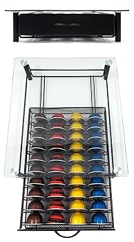 NESPRESSO ヴァーチュオ コーヒーメーカー　カプセルホルダー付き バーチュオ カプセルホルダー 40個収納 Nespresso VertuoLine