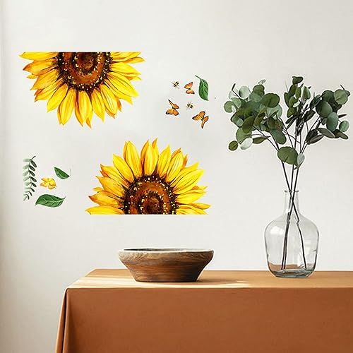 Miniatura 5 de Calcomanías autoadhesivas para tapa de asiento de inodoro, hojas verdes, flores, hojas, flores, para tapa de inodoro, bricolaje, extraíble,