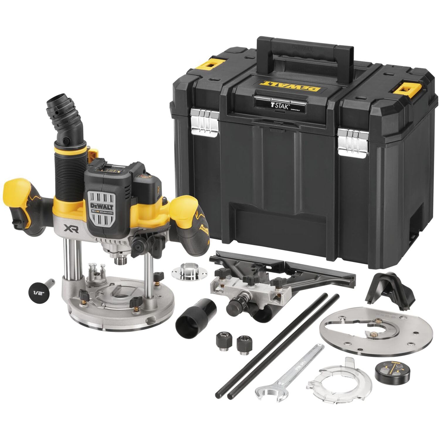 DEWALT Défonceuse Combo XR 18V, sans balais, 12mm - Pour professionnels