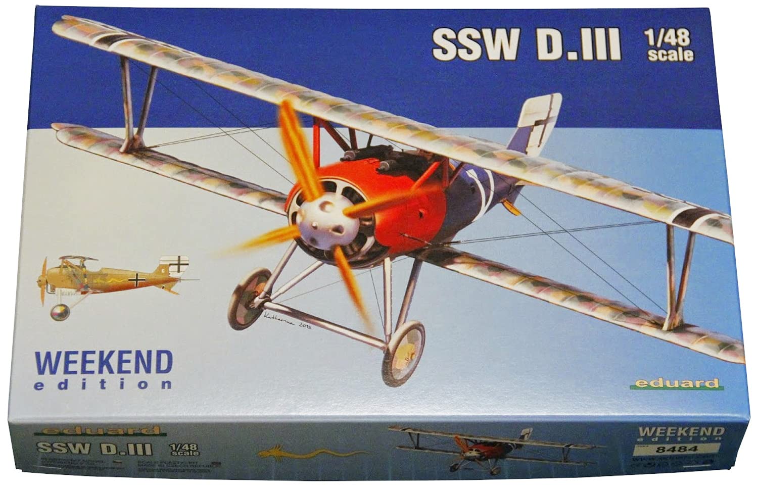 Amazon | エデュアルド 1/48 ウィークエンド WW I ドイツ戦闘機 SSW D