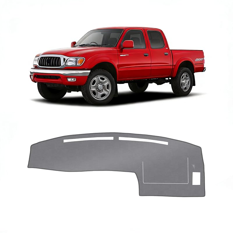 Capa para Painel KUST Cinza para Toyota Tacoma 1998 a 2004 em Poliéster