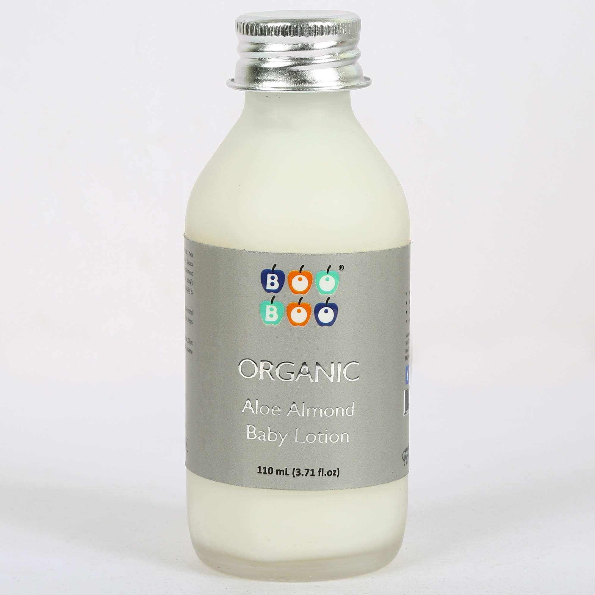 BOO BOO Organic Aloe Almond Baby Lotion enrich with Minerals, Vitamins, Calcium & Protein