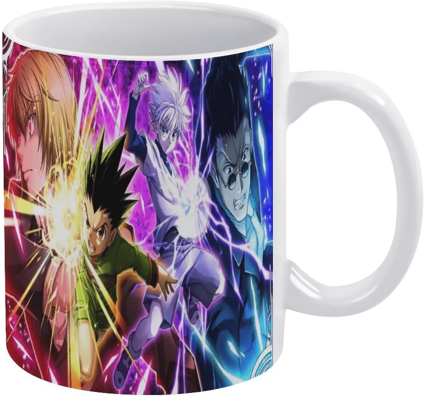 ハンター×ハンター マグカップ コップ 瀬戸物 セラミック 飲み物用 アニメ ゲーム 推し キャラ 誕生日 クリスマス プレゼント 記念品 ゲーム カフェ・オフィス・家用