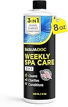 AquaDoc 3 in 1 Hot Tub Weekly Care - Concentrated Spa Water Conditioning Treatment to Help Reduce Residue, Improve Water Appearance, Enhance Comfort - Hot Tub Chemicals Made in USA - 8 oz