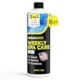 AquaDoc 3 in 1 Hot Tub Weekly Care - Concentrated Spa Water Conditioning Treatment to Help Reduce Residue, Improve Water Appearance, Enhance Comfort - Hot Tub Chemicals Made in USA - 8 oz