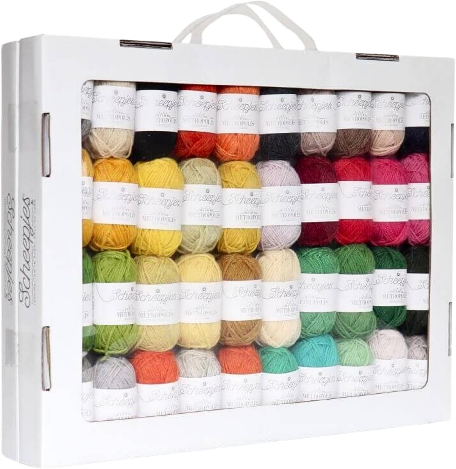 Scheepjes Metropolis Colour Pack - 80 x 10 Grams (1 Box)