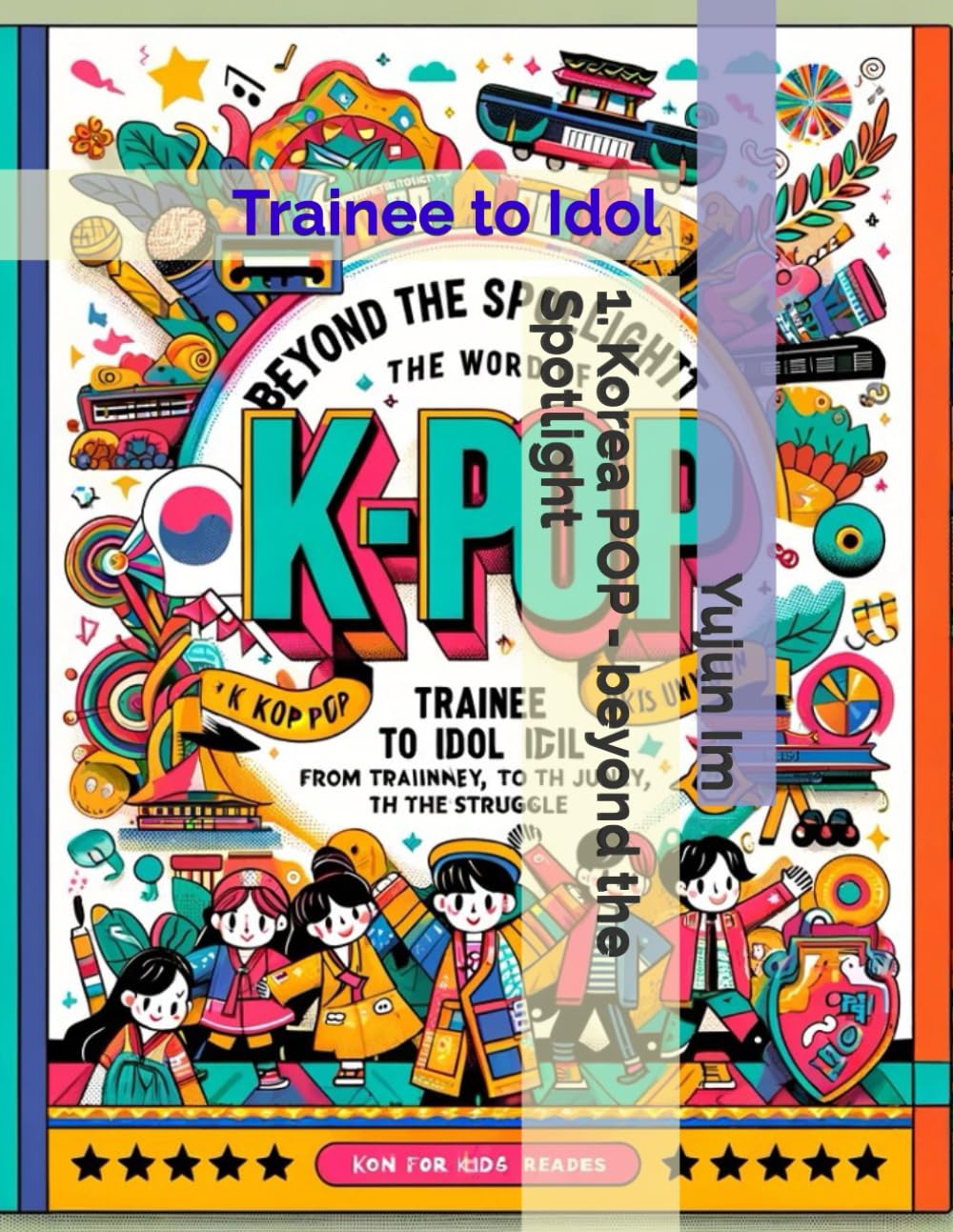 1. Korea POP - beyond the Spotlight: Trainee to Idol      Paperback – Large Print, May 3, 2025