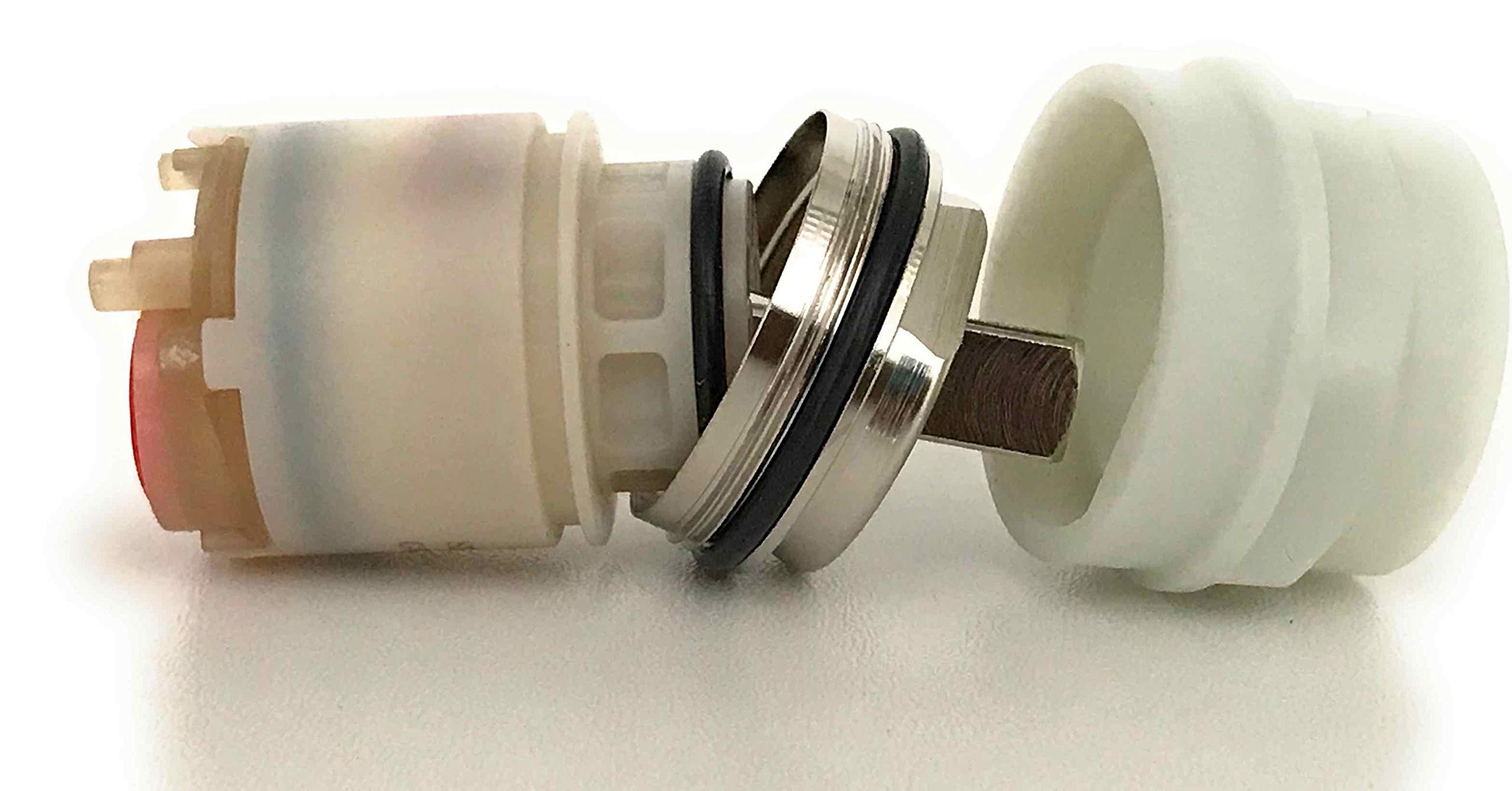 Tap Magician - Coppia Cartucce Ceramiche Ricambio Per Rubinetto Franke Planar (Modelli Pre 2008, 20 Spline) Con Istruzioni E Garanzia - copertina
