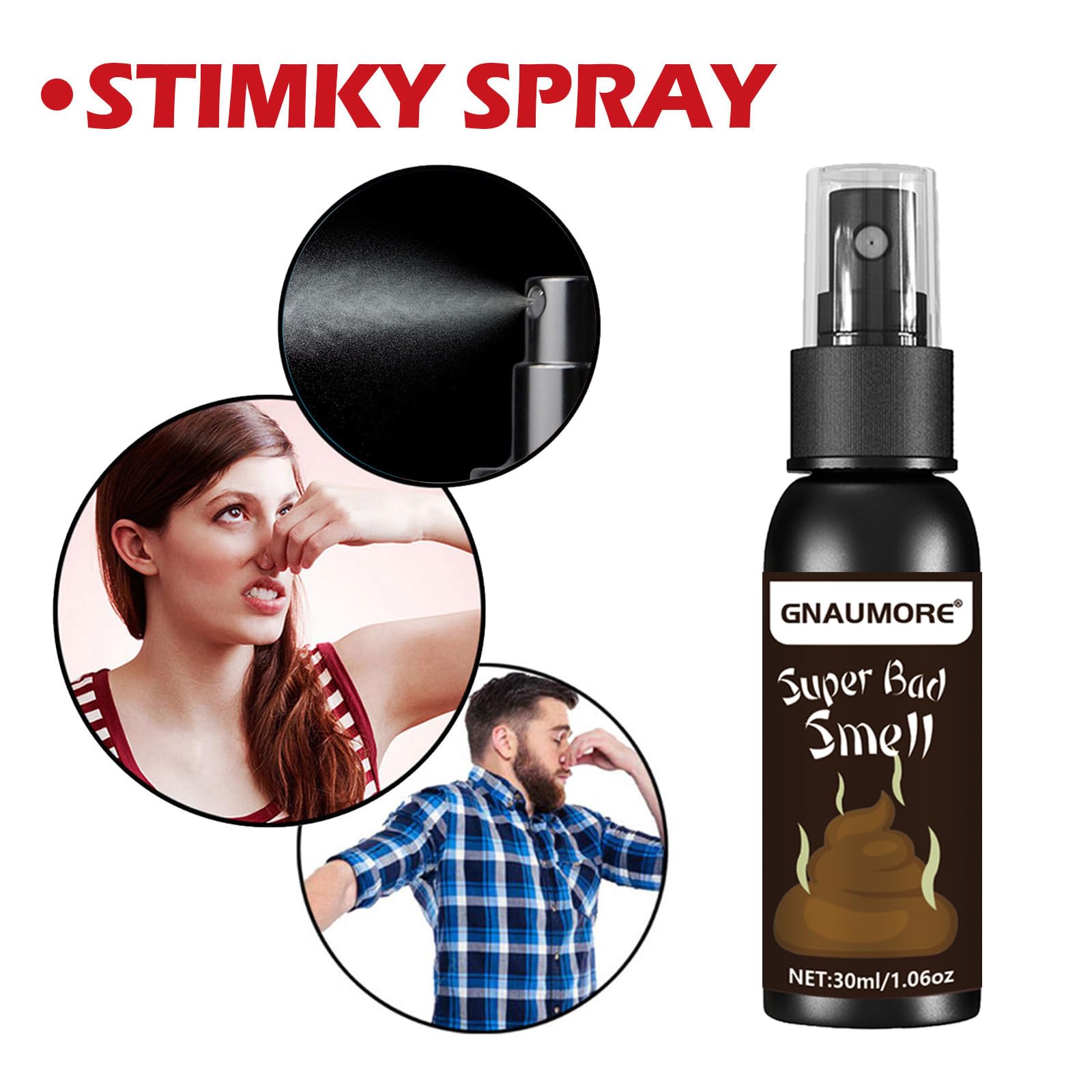 Puzzolenti Scherzo Scoreggia,Spray per Scoregge,Roba di Cacca Scherzosa Non Tossica,Farta Puzzolente Spray,Scoreggia Spray Scherzo,Spray Puzzolente Liquido,Spray Scoreggia Puzzolente 30ML