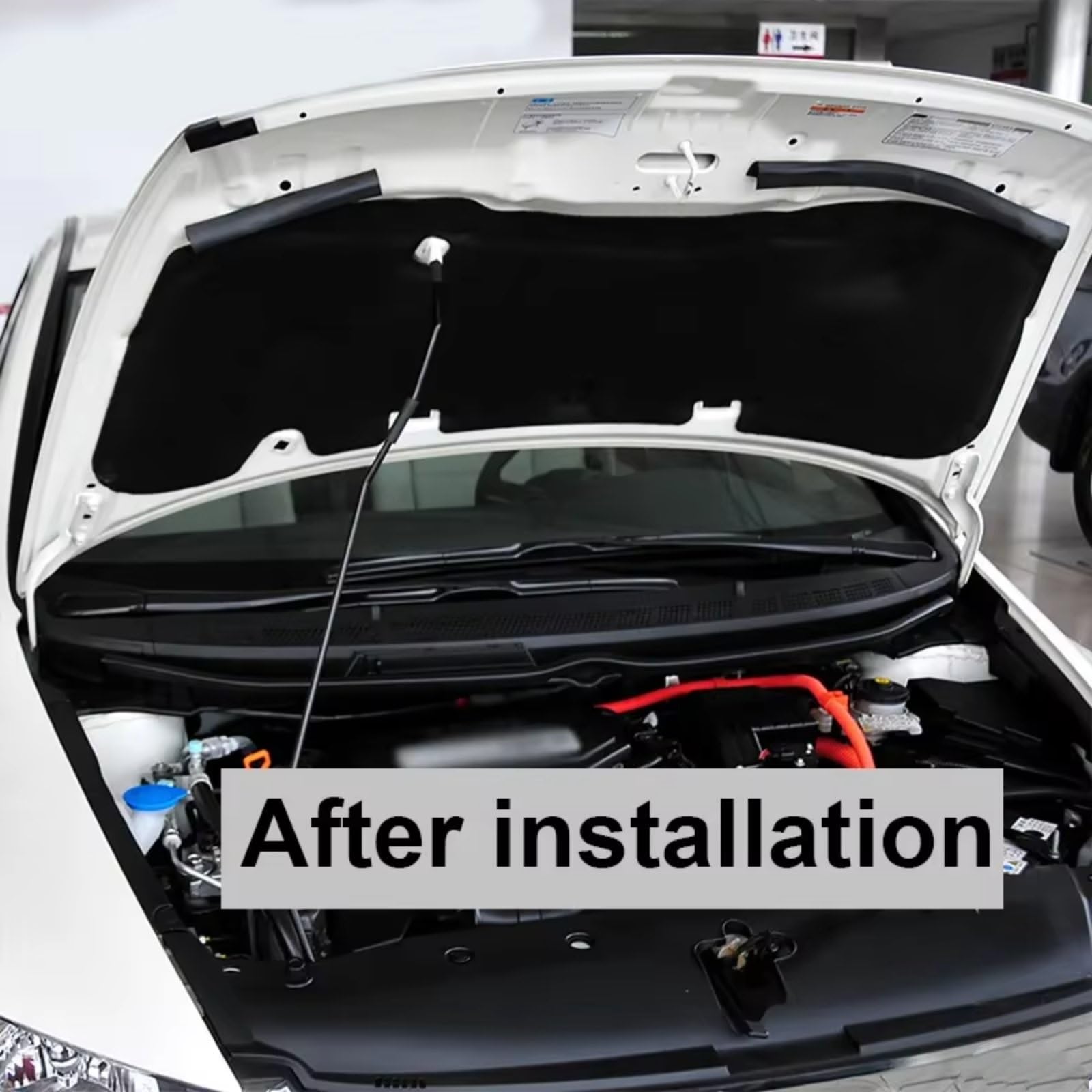 Dämmung Haube Auto Motor Schallschutz Baumwolle Sound Wärme Isolierung Kompatibel Mit Civic Für FD 2006 2007 2008 2009 2010 2011