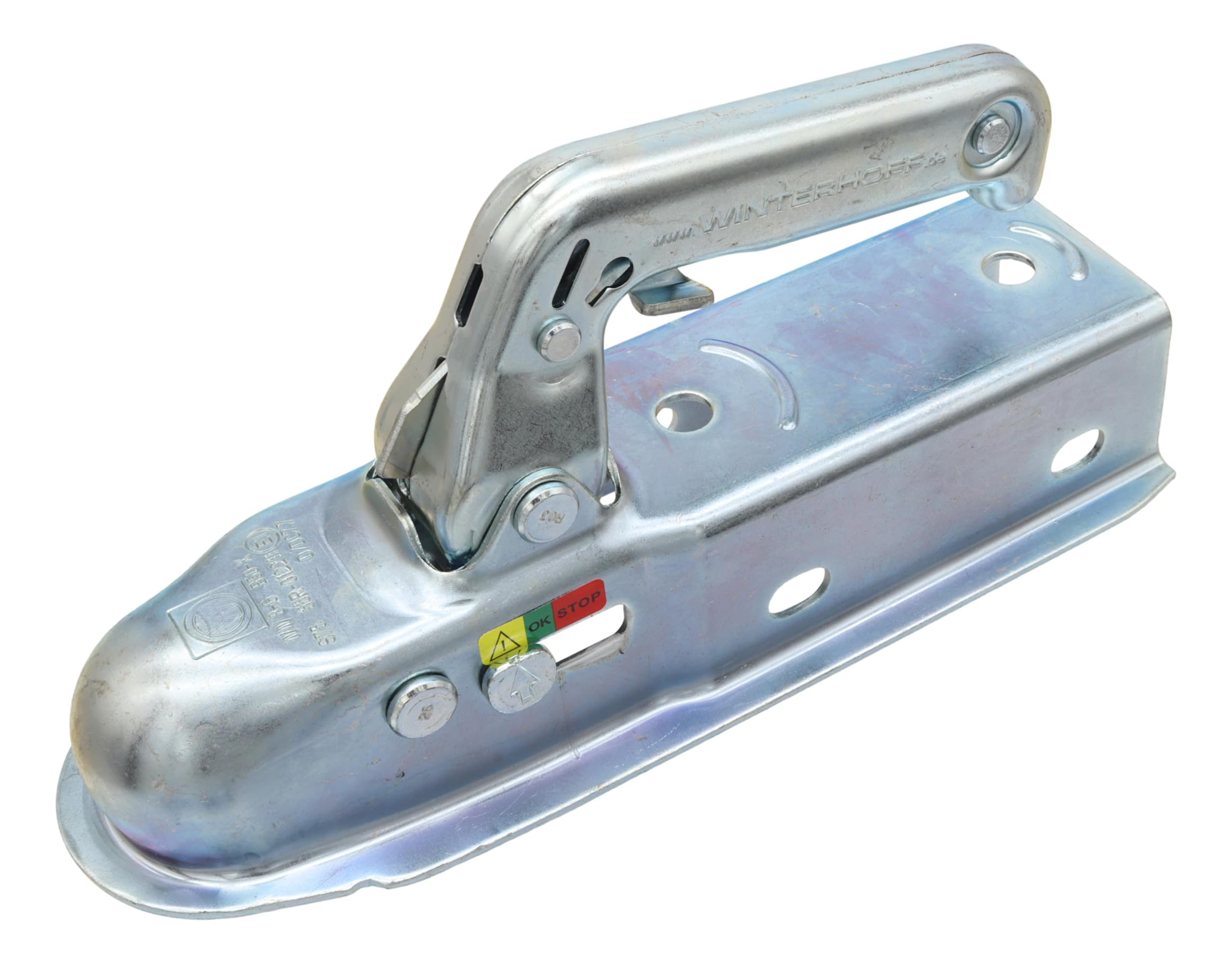 Winterhoff WW 8G Boule d'attelage pour remorque Trigano Carré 60 mm horizontal 80-90 mm vertical 90 mm