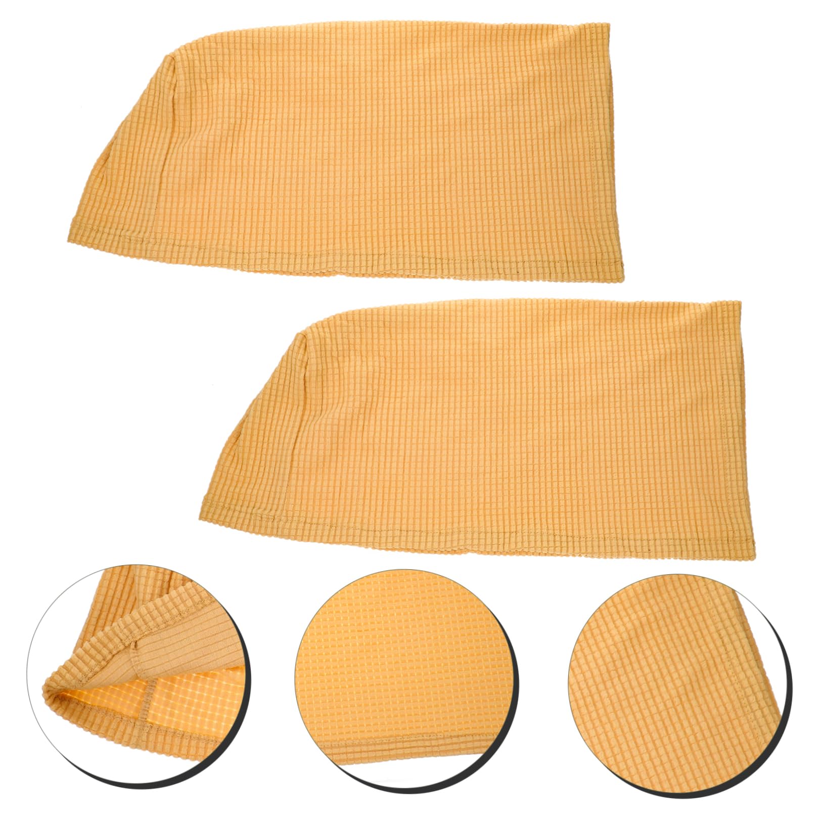 Ciieeo 3 Paare Armlehnenabdeckung Couch Stuhlhussen Sofa Arm Ärmel Stuhlarmschoner Stuhlarmlehnenbezug Sesselbezüge Elastische Armlehnenbezüge Universal- Polarfleece rutschfeste Abdeckung
