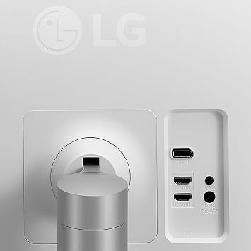 LG UHD Monitor 32UN650K-W | 4K IPS 32 inch, White/Sliver | 60Hz, 5ms, sRGB 95%, HDR10, Built-in Speakers