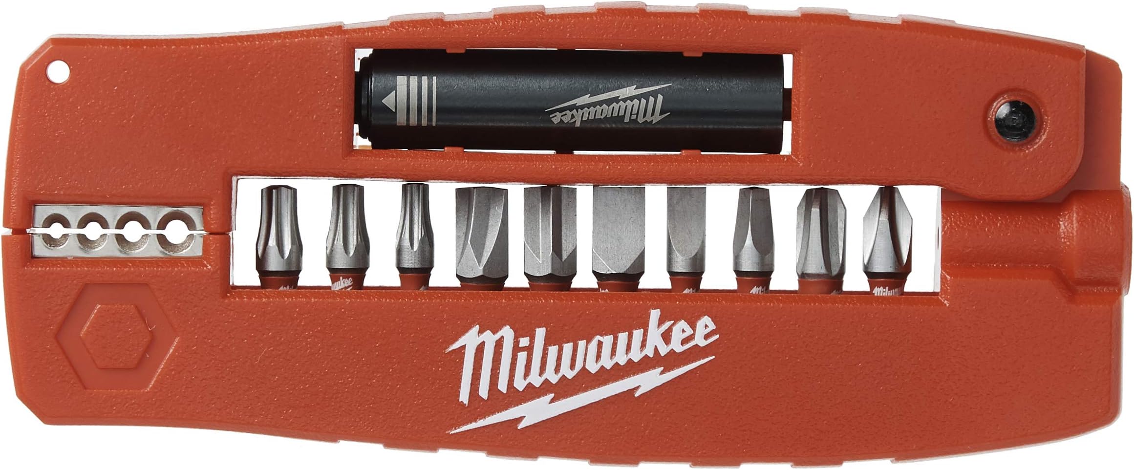 Milwaukee SHOCKWAVE Impact Drive Guide Set - 12 Piece - Screwdriver Bit ...