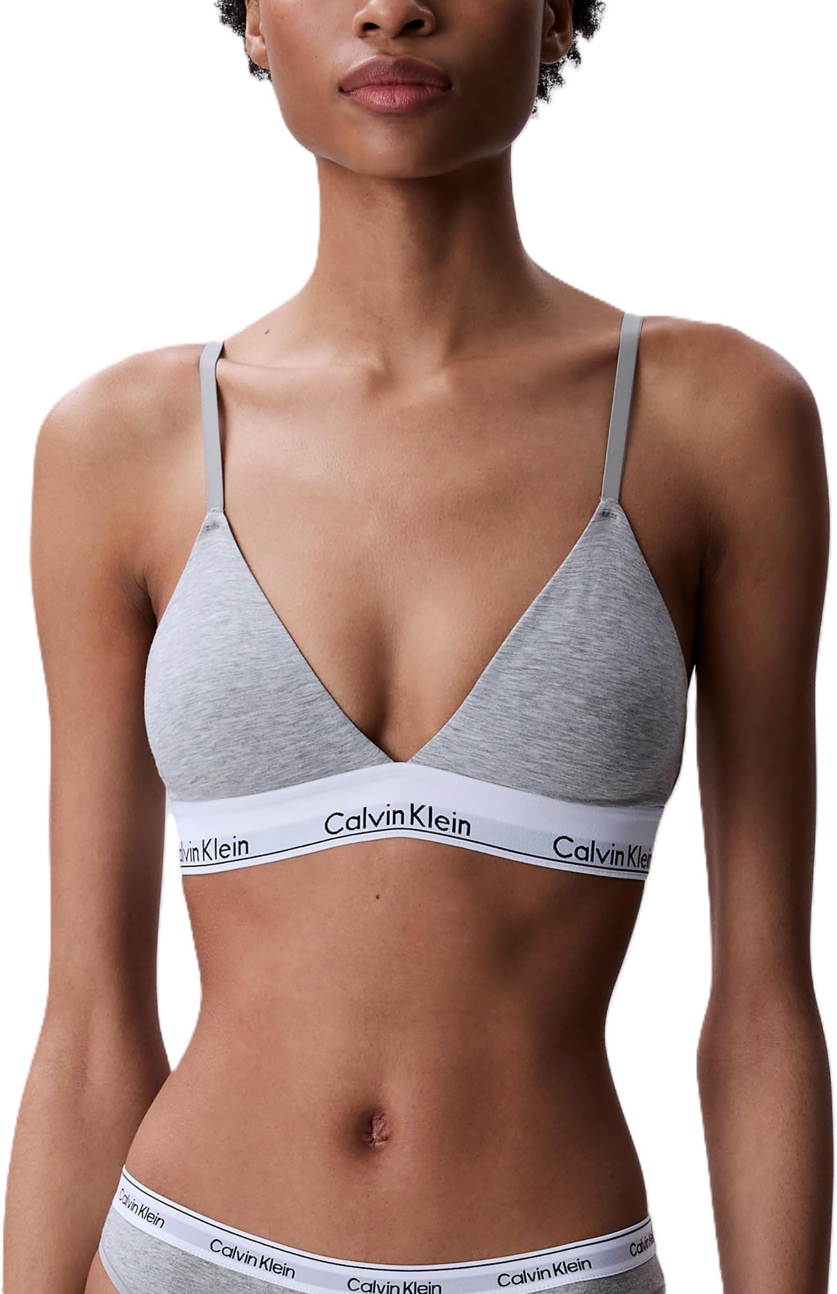 Women's Modern Cotton Lightly Lined Triangle Wireless Bralette
