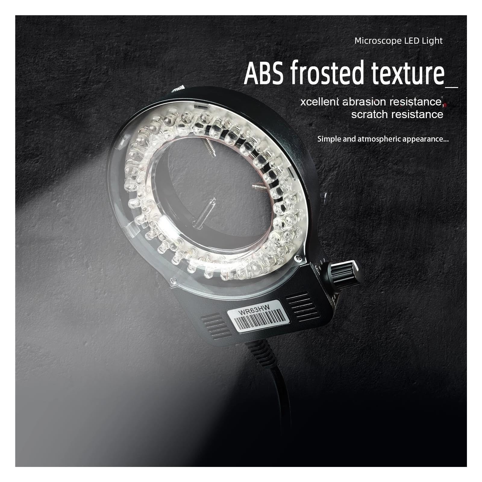 Lámpara iluminadora de Anillo de luz LED for microscopio 56 Flexible
