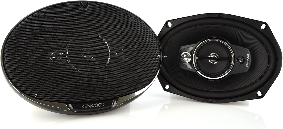 Kenwood KFC-6985PS 6 x 9 Inches Performance Series 4-Way Coaxial Speakers, Set of 2