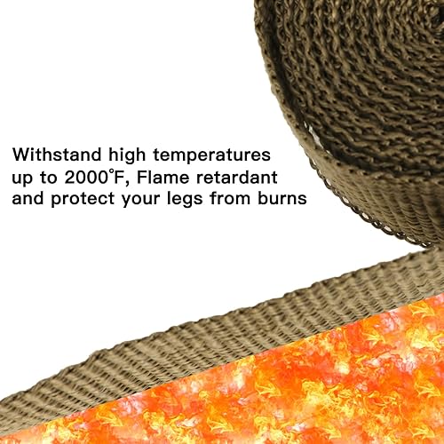 Miniatura 5 de YOXUFA Tubo de escape 212 compatible con Predator 196cc 224cc 6.5hp Coleman CT200U CT200U-EX BT200X KT196 Baja Warrior Massimo MB200 Mini Bike Go