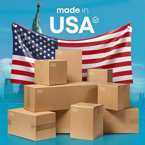 Miniatura 6 de Cajas pequeñas de mudanza y envío de 8 x 8 x 6 pulgadas (paquete de 10) – Extra resistentes 200 libras frente a las regulares – Cajas de cartón