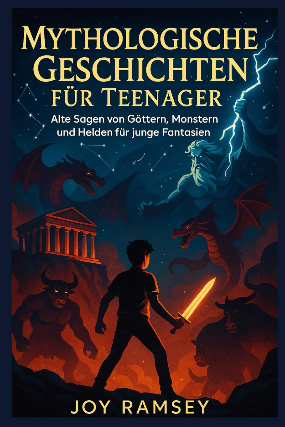 MYTHOLOGISCHE GESCHICHTEN FÜR TEENAGER: Alte Sagen von Göttern, Monstern und Helden für junge Fantasien