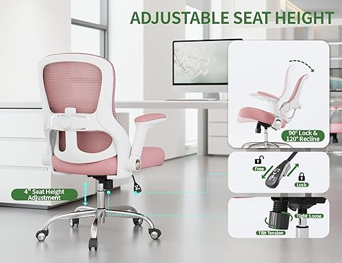 Miniatura 7 de Silla de escritorio para computadora de oficina en casa, 400 libras, ergonómica, con respaldo alto, cómodas sillas de trabajo para personas grandes