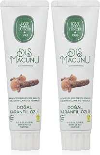 EYÜP SABRİ TUNCER Doğal Karanfil Özlü Diş Macunu, 