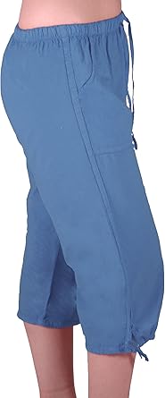 Eye Catch Damen Capri Haremshosen - Bequeme 3/4 Shorts Für Sport & Freizeit