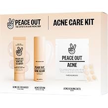 PEACE OUT Acne Care Kit Clear Skin Routine 3 count
