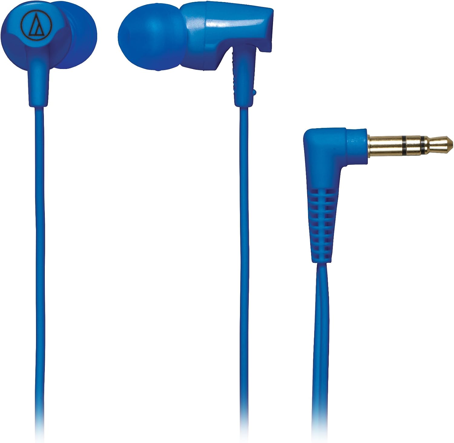 Audio Technica ATHCLR100BL In-Ear Headphones, Blue