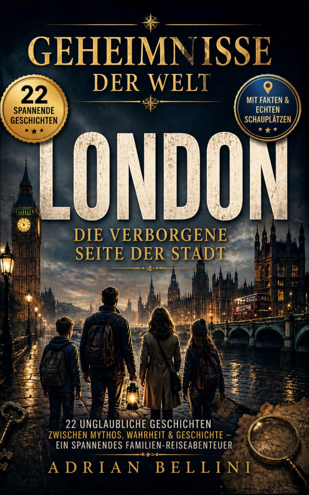 Geheimnisse der Welt: London – Die verborgene Seite der Stadt: 22 unglaubliche Geschichten zwischen Mythos, Wahrheit & Geschichte – ein spannendes Familien-Reiseabenteuer