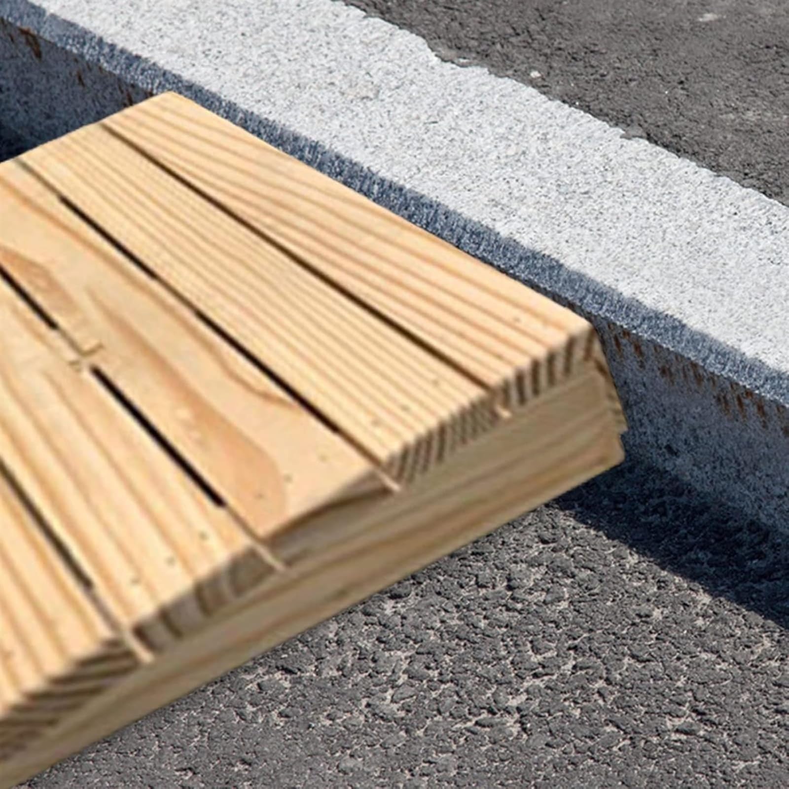 Rampa de Acceso para Scooter de Movilidad, rampa de Madera para Entrada de casa o Andador de Silla de Ruedas, Antideslizante, para Personas Mayores con discapacidad