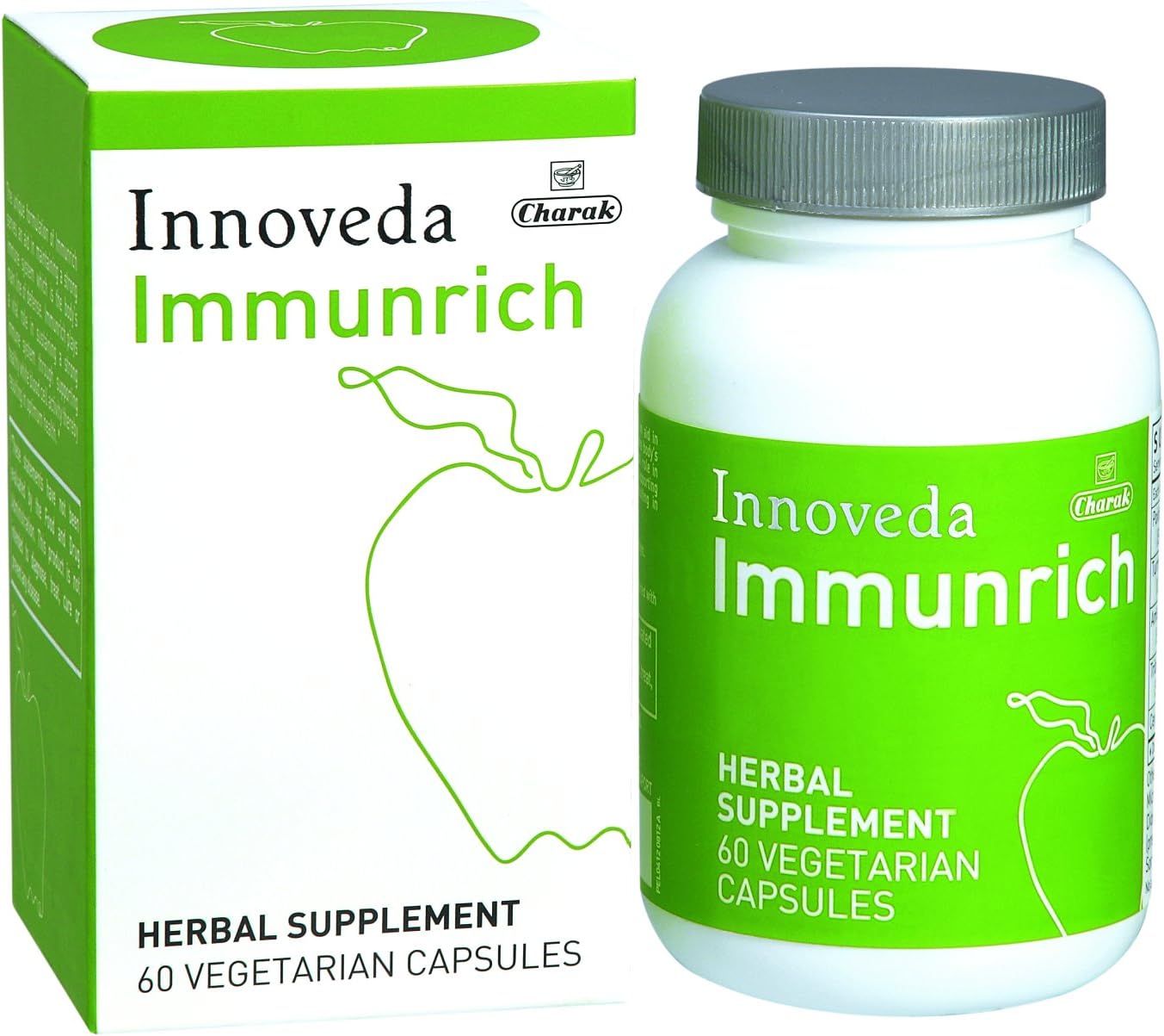 Immunrich Charak Innoveda Herbal Supplement, Immunity Builder, 60 Count (Pack of 70)